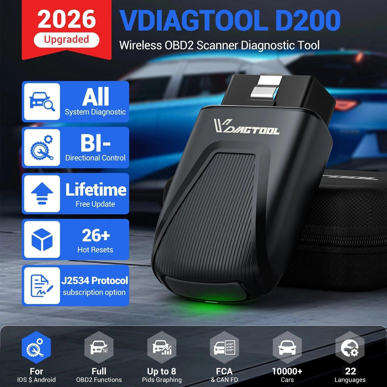 2026 New Car Diagnostic Tools VDIAGTOOL