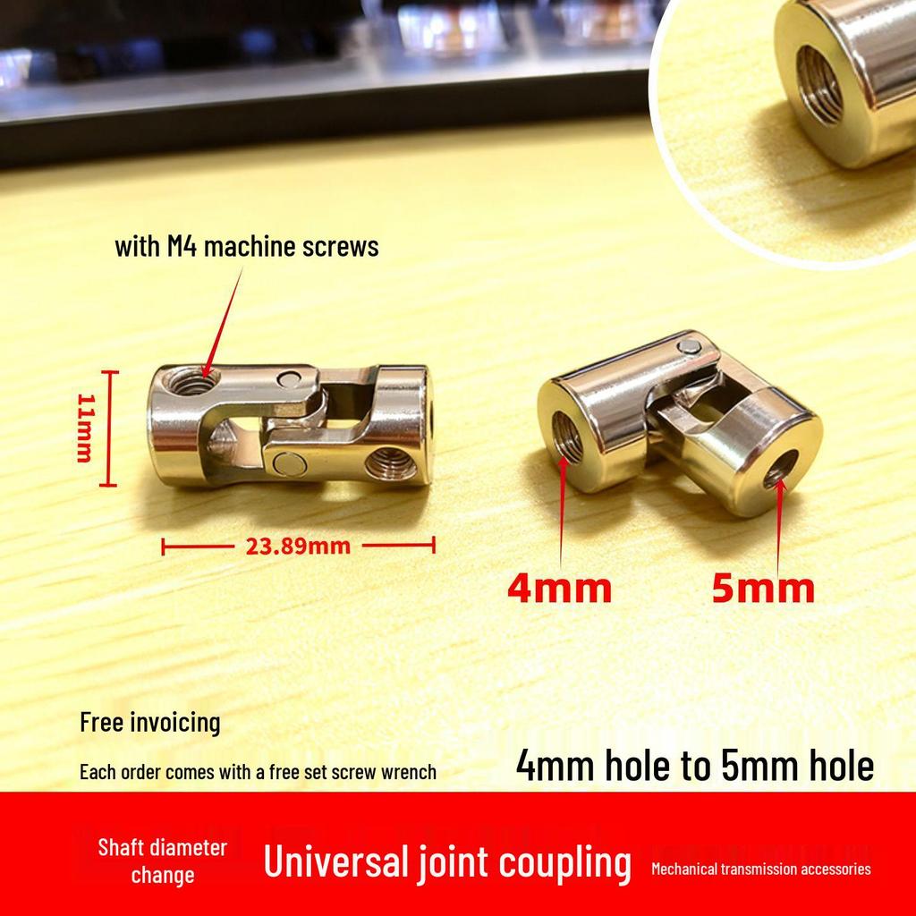 Metal Universal Joint Cross Coupling 2345-6810mm for Steering Gear Motor