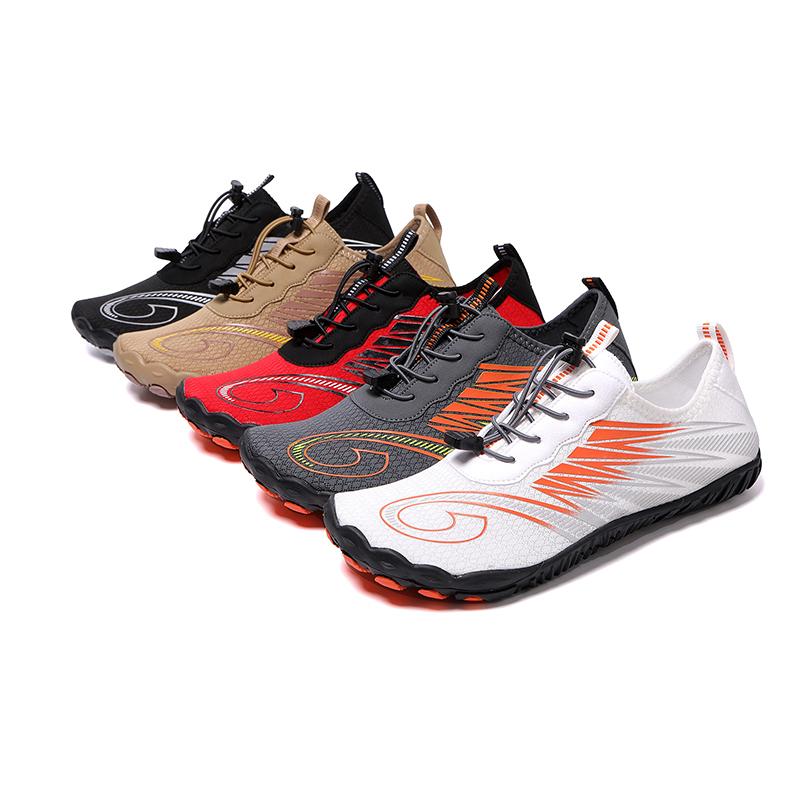 Men Women Aqua Shoes Beach Barefoot Water Shoes Quick Dry Swim Sandals Drainage Upstream Wading Sneakers For Fitness Yoga Diving Surf Camping Running
