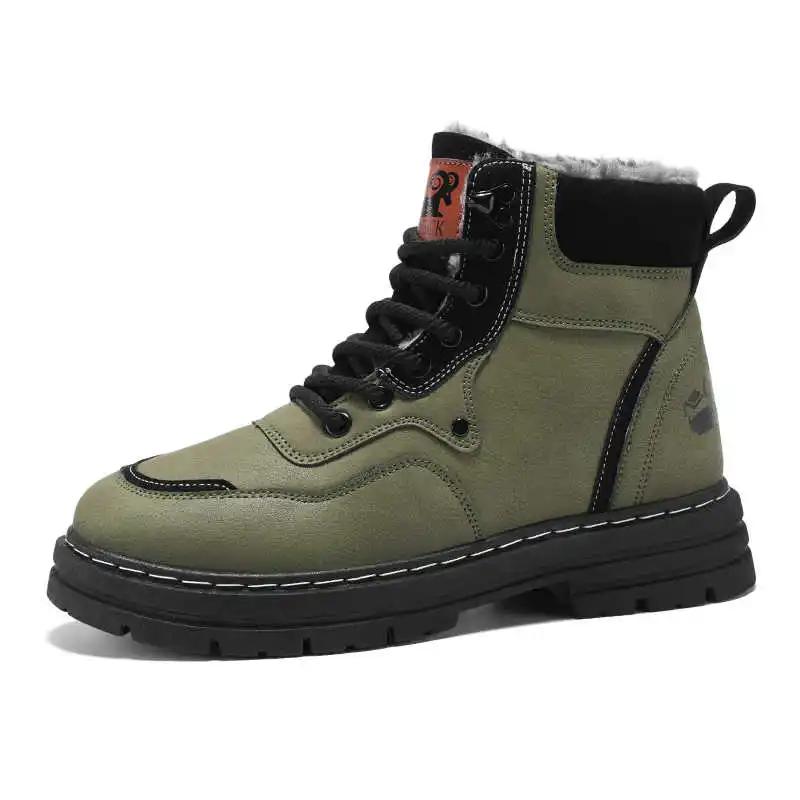 Fashion Road Plush Ankle Boots Men High Top Shoes Red Flats Sneakers Sport From Famous Brands 0 Tenismasculine Items Casuals Deals