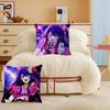 Anime Oshi No Ko Cushion Cover Car Throw Pillow Case For Sofa Car Christmas Gift 40x40cm 45x45cm