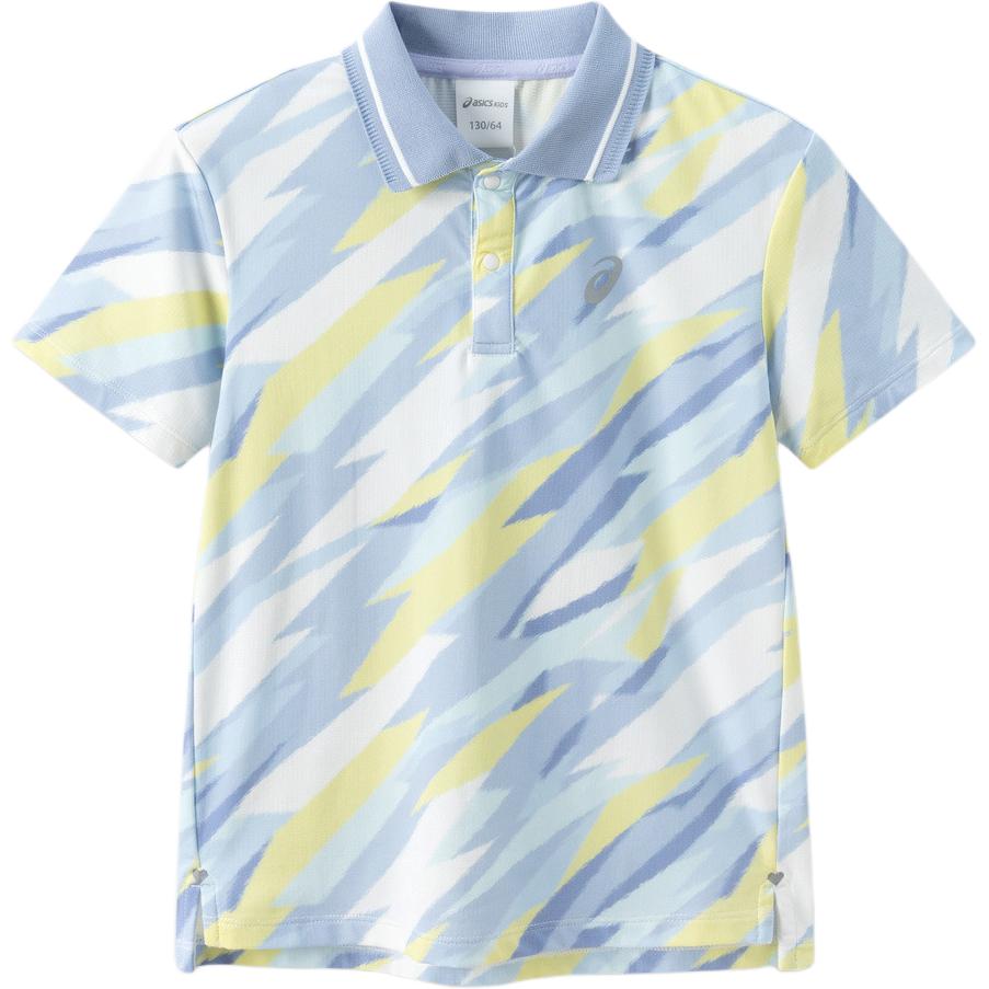 Asics Polo Shirt Purple All Over Print Teenagers 333241173009-3301 110