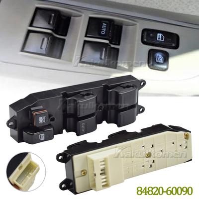 Neuer Elektrischer Fensterheber Hauptschalter Vorne Links 84820-60090 84820-AA011 Für Toyota Echo Yaris Camry Picnic 4Runner Hilux TUV