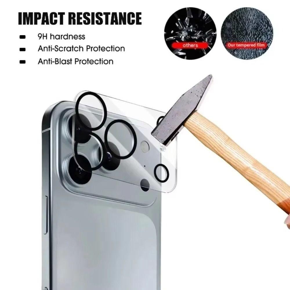 HD Lens Protective Film Tempered Glass Lens Protector New Lens Films for iPhone 17/Air/17 Pro Max