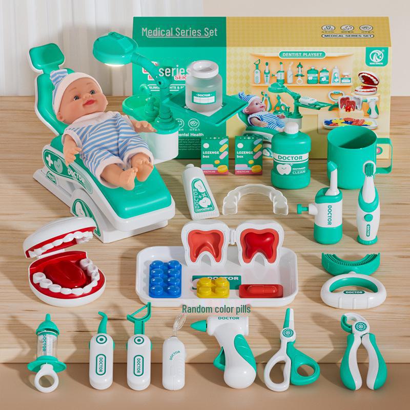Children's Doctor and Nurse Play Set - Role Play Medical Kit for Kids