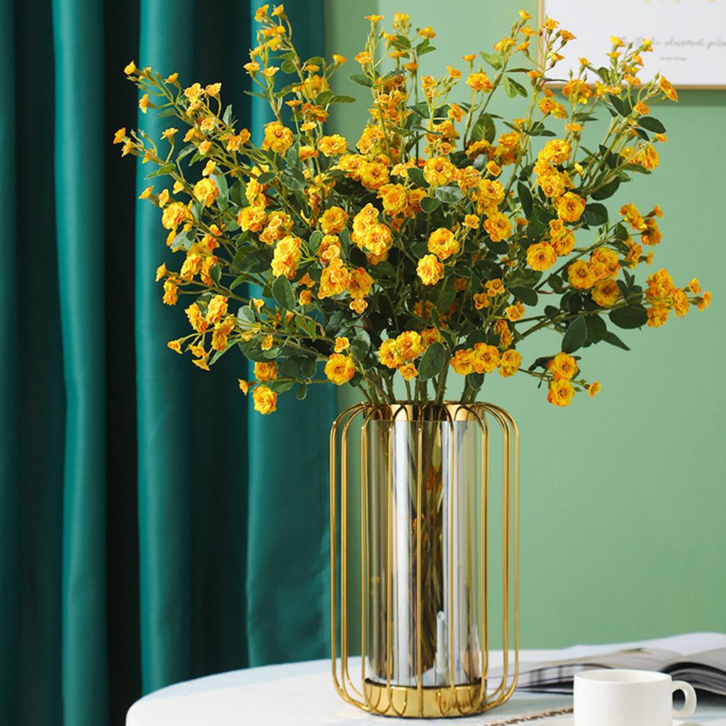 Artificial Flowers Handmade Daisy Bouquet Fashion Home Room Garden DIY Wreath Material Wedding Bride Banquet Festival Decoration