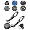 Type Combo Mount with 10 for Lenses Compatible with and GoPro [RECMount] 19 (Compatible Brands) 31.8mm [190+GP] Garmin, Cateye, Pioneer, Lezyne,