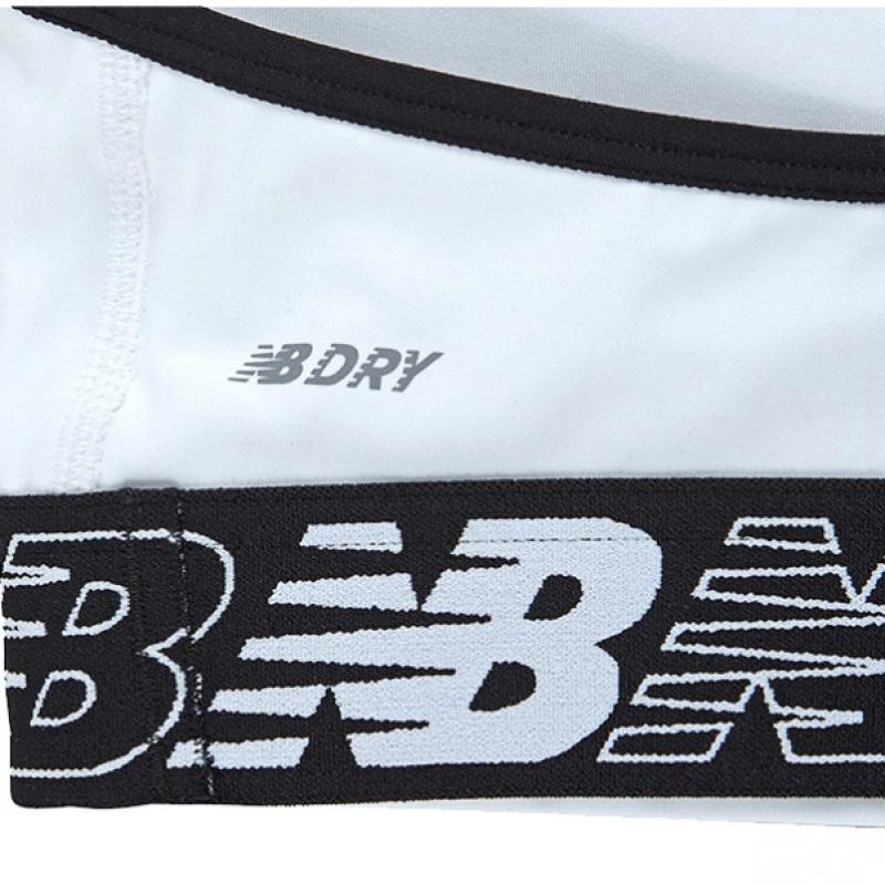 New Balance Awb11034 Women S Nb Face SportS Bra Crop Top Nbn9b4S032 Wh