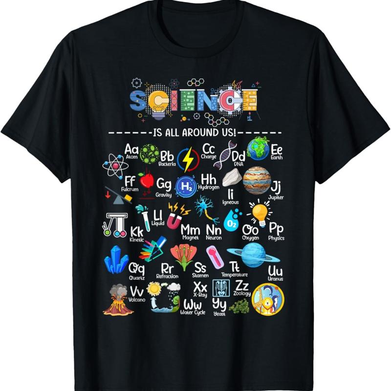 

Scientist Science Types Diversity T Shirt - Men s Summer Cotton Graphic Tee 5XL різнокольоровий