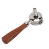 Portafilter 58mm with Bottom Detachable 304 Stainless Steel   Wood Handle Coffee Portafilter for Expobar for   for GA for Pandorra for XLVI