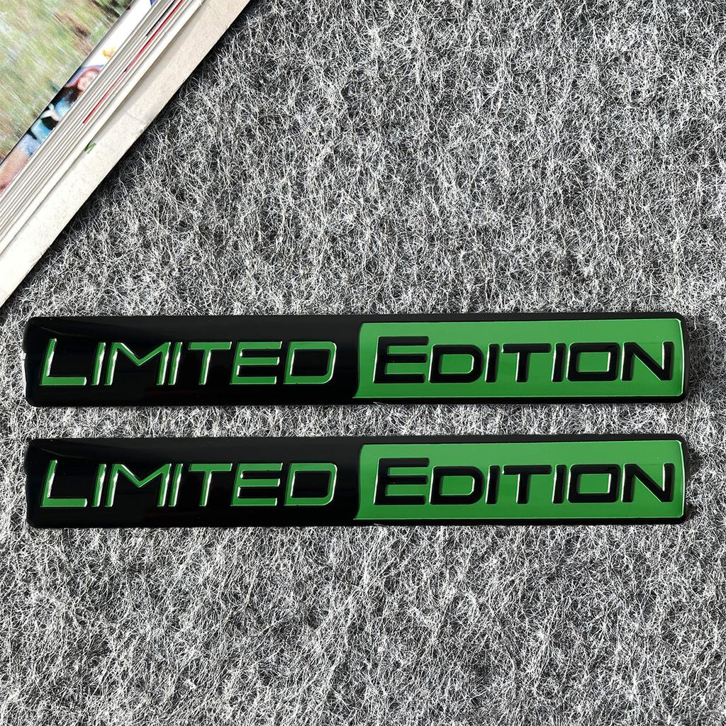 1pcs New LIMITED EDITION Emblem  Car Sticker 3D Aluminium Alloy Material Decorative  Auto Door Side Rear Bumper Sticker