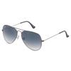 Berikin Aviator Teardrop Gray UV400 for Men and Women Sunglasses, Glass, Gradient, Protection,