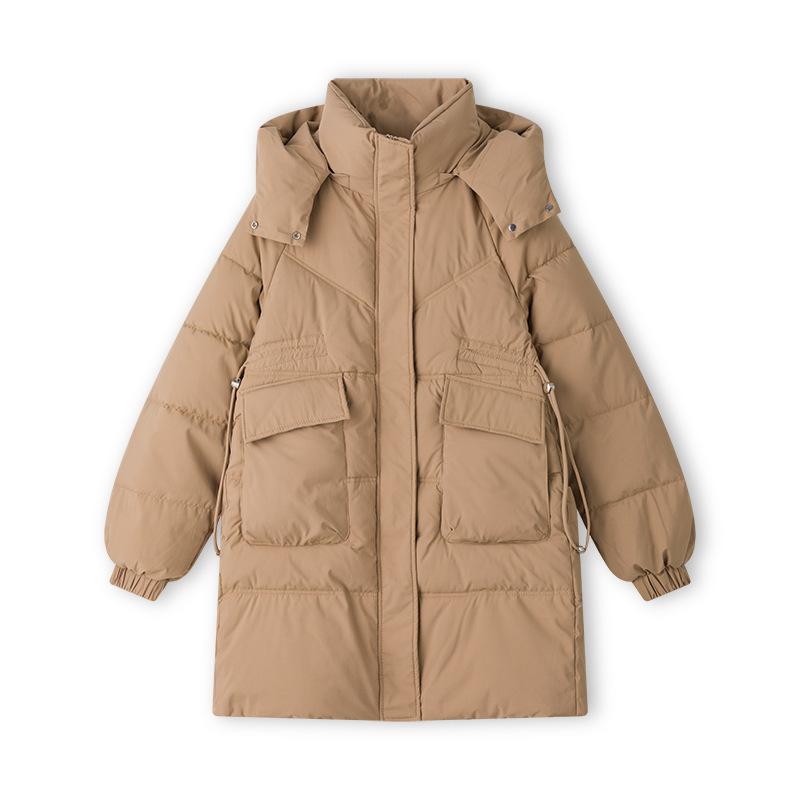 Winter Thickened with Hooded Down Cotton Clothes Women's Korean Version Loose Personalized Cotton Clothes Jacket Women's Clothing