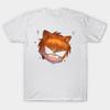 Asian Size Cotton Unisex Tshirt Print T-shirt Doodle Angry Cat T-shirt No-Cut Print Regular Fit