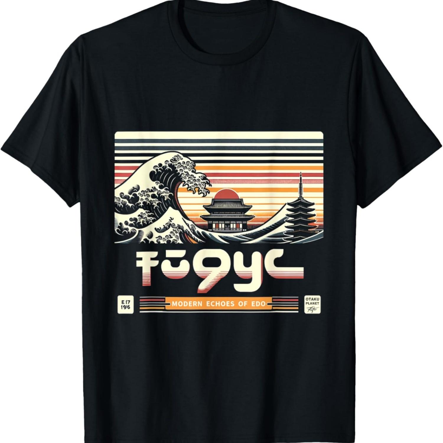 Neo Nippon in tokyo japan streetwear retro vibes aesthetic T-Shirt S