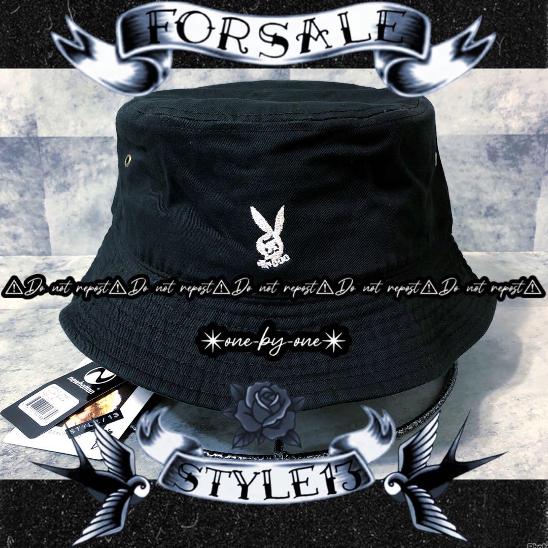 

[Б/У] 13 Панама-ведро с кроликом Рен Ямада Тату-студия Ямада