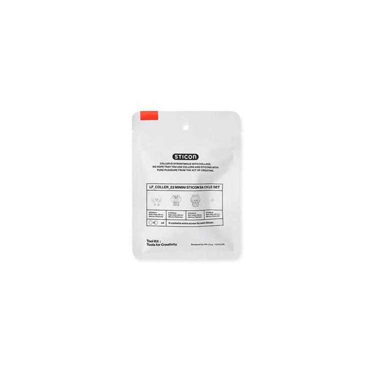 LINE FRIENDS Collet Minini Salini & Chonini & Lenini Dart Stickon Set