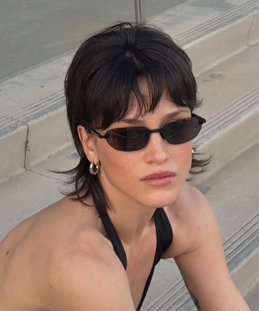 Chimi Rimless Oval Black