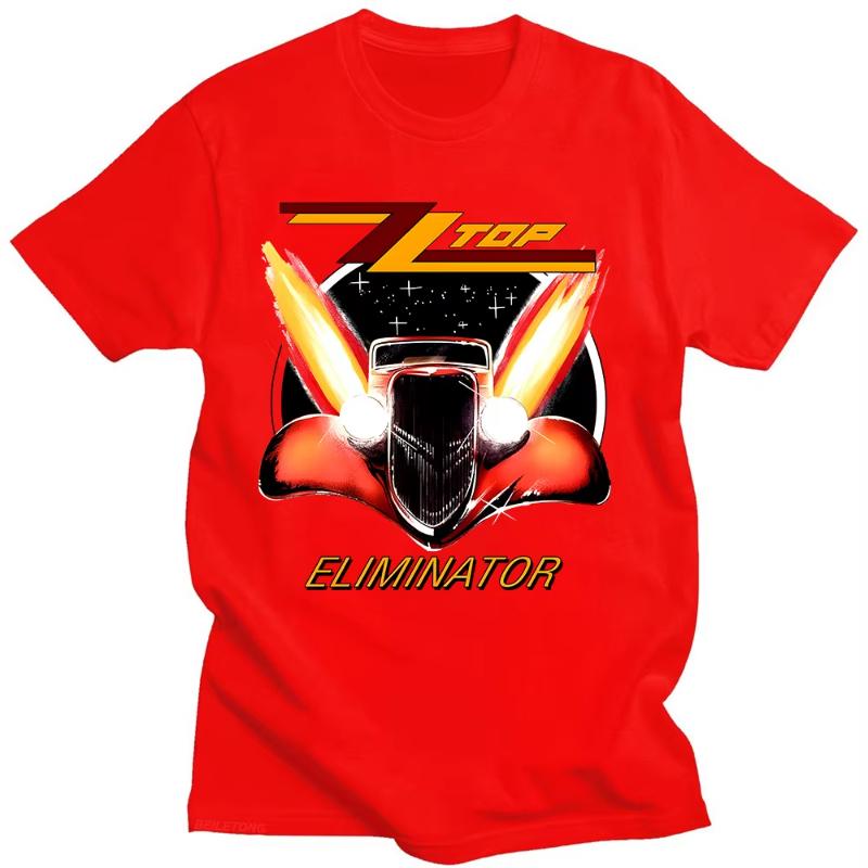 ZZ Top Eliminator 1983 Tour TShirt ZZ Top Rock Unisexs Vintage Classic Tees Summer WomenUnisex Cotton Breathable Tshirt Streetwear S