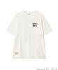 AVIREX FELIX EMBROIDERY LOGO Embroidered Logo Short Sleeve Size T-SHIRT, Men's T-Shirt, M, 030, White, 783-5134035