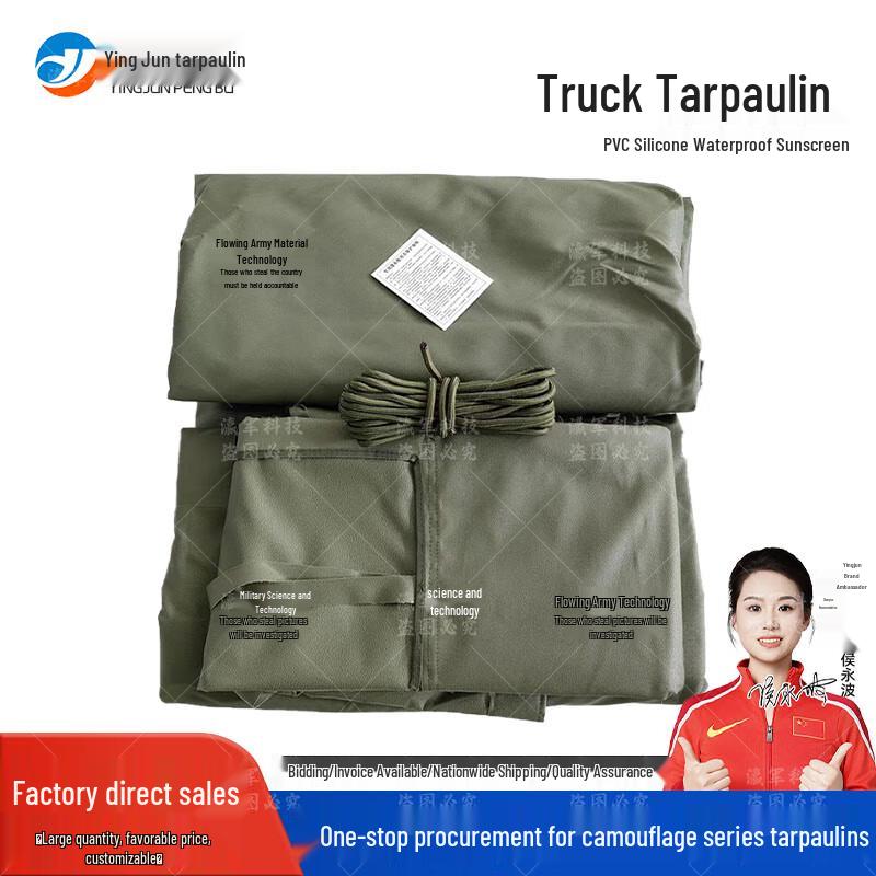 Heavy-Duty PVC Tarp for Shaanxi SX2220 Transport Vehicle