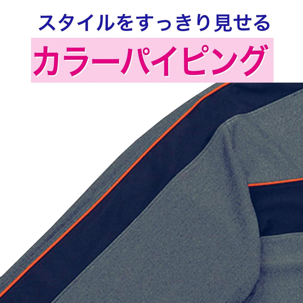 Kiraku Lightweight Compact Windproof Jacket CY104 72 Gray Moku x Blue Japan S to Japanese size [Yonex] (equivalent S)