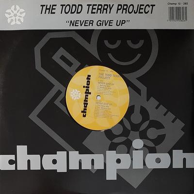 12inch Record TODD TERRY PROJECT - Never Give Up CHAMP12282 Champion 1991 UK Dance & Electronica Used