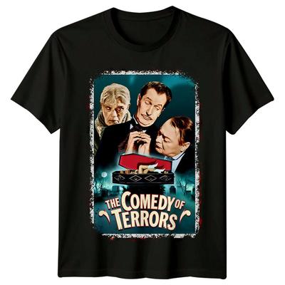 Komedia Grozy (1964) T-shirt inspirowany plakatem filmowym Retro T-shirt Unisex