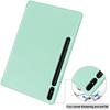For Samsung Galaxy Tab S10+ Stand Case Shock-Absorbent Leather Tablet Cover with Pen Slot