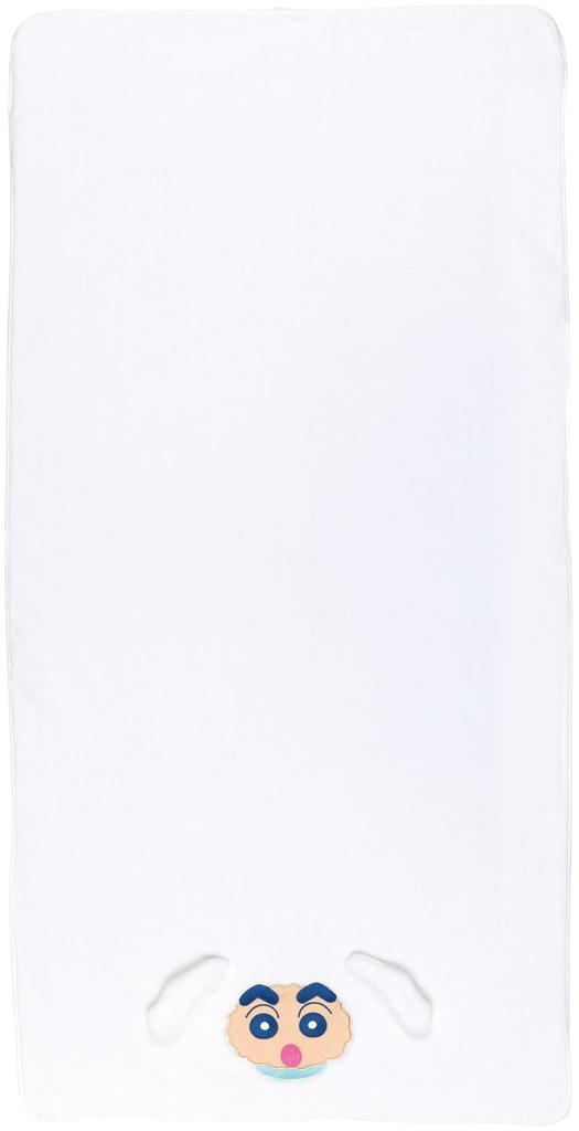 Skater Crayon Microfiber Bath x Shiro TODR1 Shin-chan Towel, Quick-Drying, Shin-chan Design,