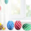 3D-друковане спіральне великоднє яйце для зняття тривоги, сенсорна іграшка-фіджет, великоднє яйце наскрізне для дорослих, наповнювачі для великоднього кошика, сувеніри для вечірки
