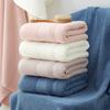 Cotton bath towel plain color broken adult household bath towel wine bed and breakfast bath towel