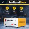 Jewelry Spot Welder 80A Electric Adjustable Pulse Spark Spot Welding Machine for Platinum Gold Silver Steel Earring Ring Yellow