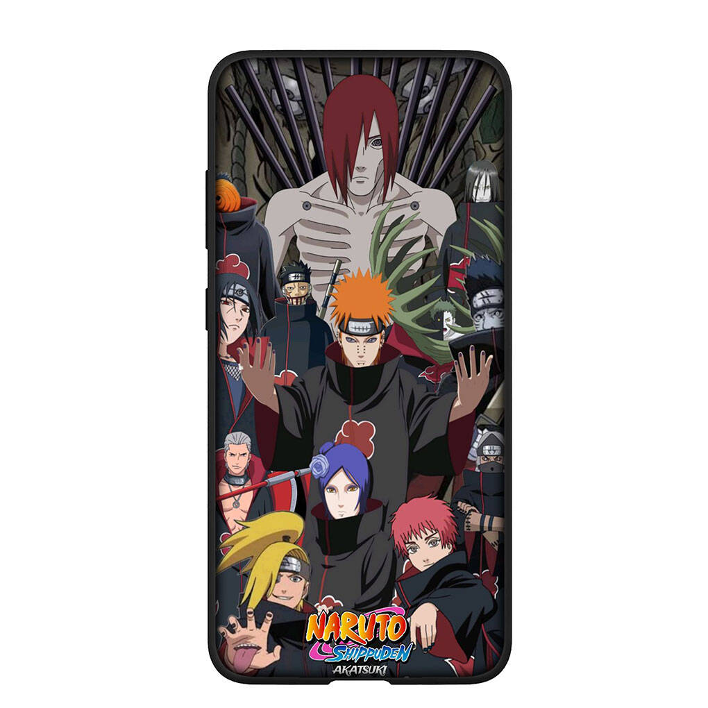 Case for iPhone 17 15 16 Plus Xiaomi Poco X7 X6 F8 F7 M8 C85 C75 C71 Redmi Note 14 12 11 13 Pro Max A4 14C 13C 15C Narutos Sasori Coque Akatsuki Cover