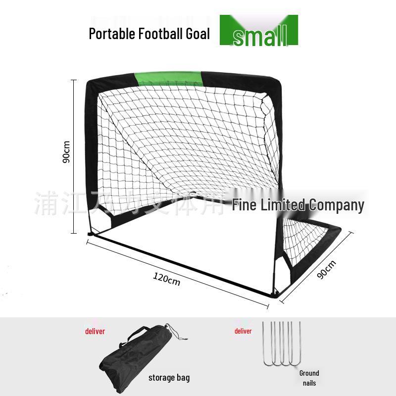 Foldable Portable Soccer Goal for Children - Indoor/Outdoor Training Stand