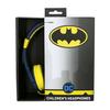 Casque d'écoute - Batman DC - Filaire - Volume limité à 85 dB - Pour enfants 3-7 ans - Ajustement extensible