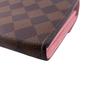 LOUIS VUITTON N60476 Damier Ebene leather Portefeuille Sara Purse Brown leather Used
