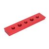 100mm T Slot Miter Track with Holes Aluminum Alloy Woodworking Chute Rail Electric Circular Saw Workbench Fixture