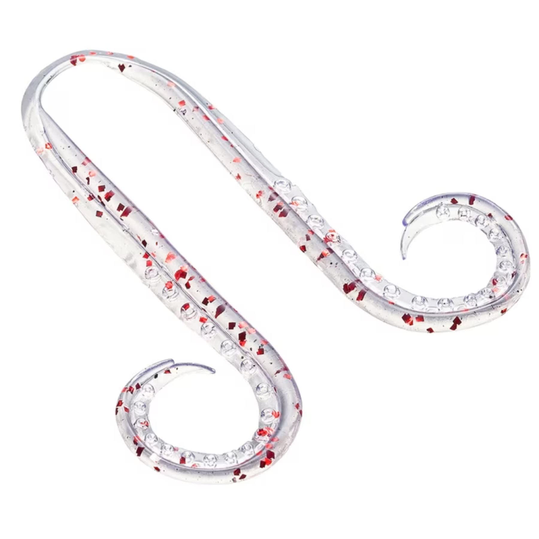 Shimano Engetsu Fish Attracting Tie Squid and Octopus Curly 001 Keimura Red Glitter EW-004N Tai Rubber