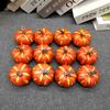 6/12pcs Simulated Pumpkin Decoration 6cm Vegetable Model Yellow / White Halloween Family Party Atmosphere DIY Decorations