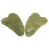 Gua Sha Natural Green Jade Quartz  Stone  Bodys Massage Board Tool