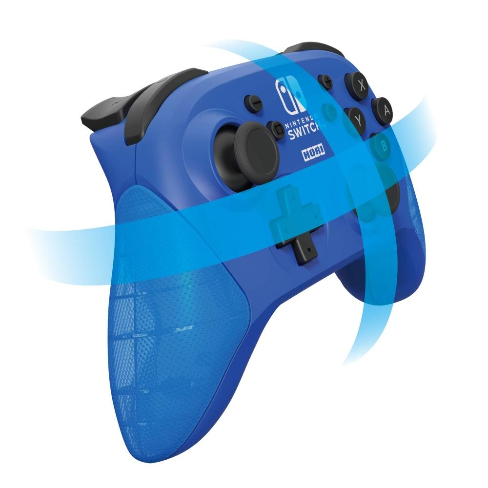 [Lizenzprodukt von Nintendo] Kabelloses Horipad für Nintendo Switch, Blau [Kompatibel mit Nintendo Switch]