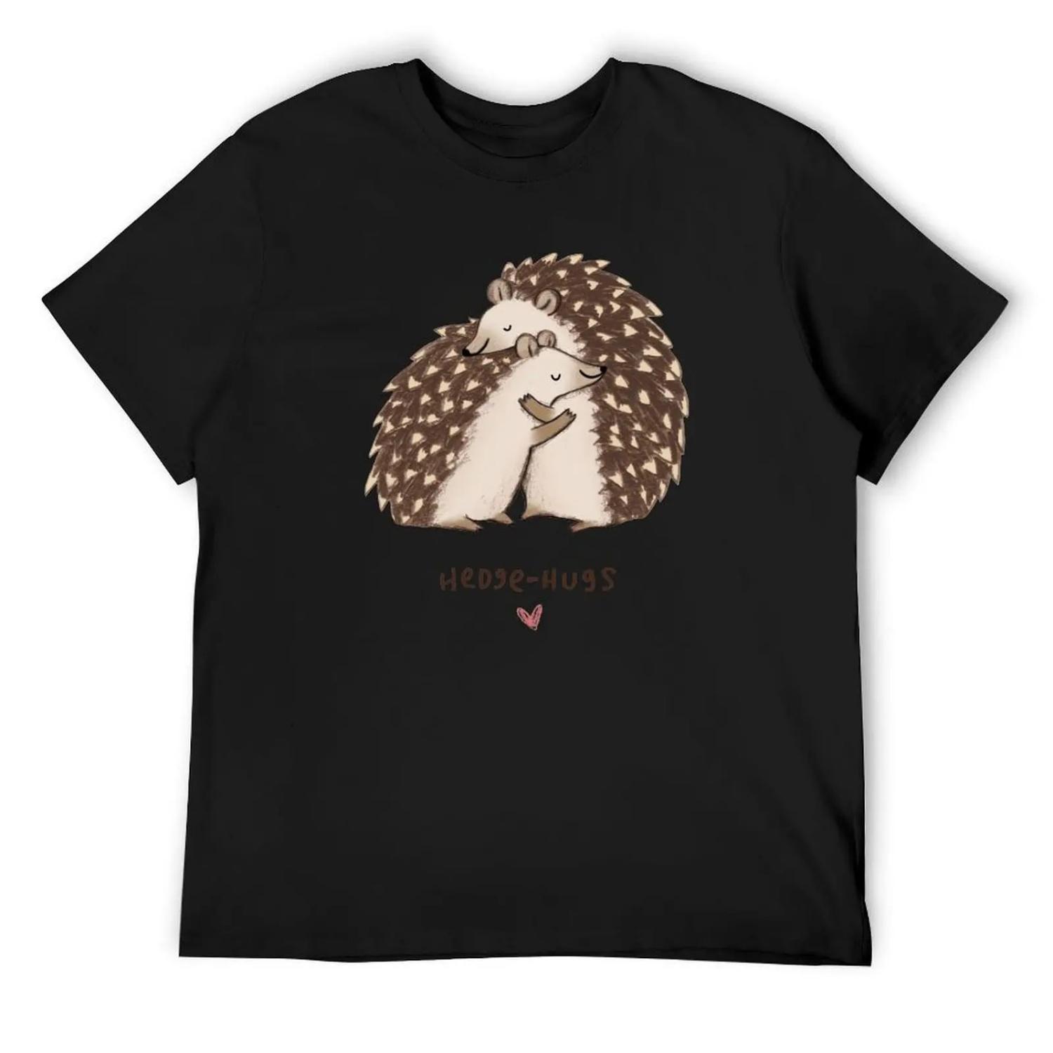 Hedge-hugs T-Shirt vintage anime shirt cheap stuff mens t shirts casual stylish S