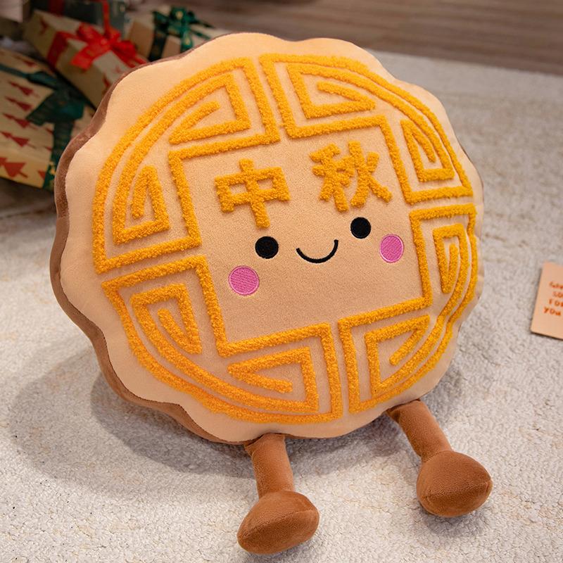 

Плюшевые игрушки в национальном стиле, лунные пряники к Празднику середины осени, куклы-модели китайской выпечки, подарки к фестивалю традиционной культуры 15cm（100g）