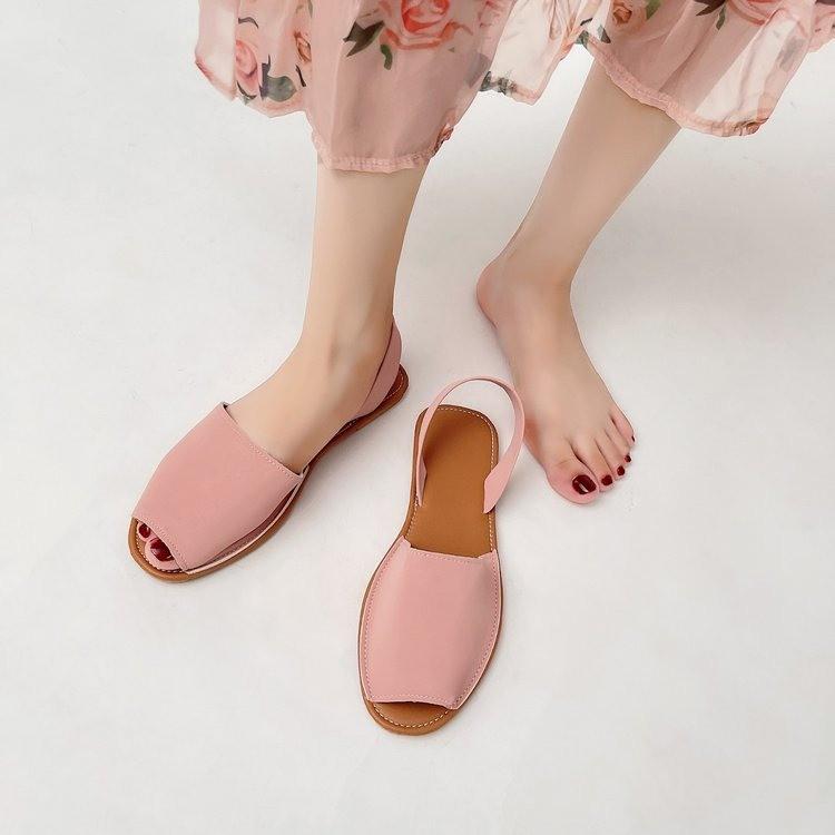 Plus Size Women s Flat Sandals - Spring/Summer Bestseller Style 43