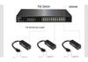 MicroSnow Gigabit PoE Splitter, Industrial Grade, 5V 2.5A, Metal Shell, Type-C Interface.