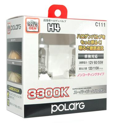 NISSEI KOGYO POLARG Super Beam Halogen Clear C111 12 V 60/55 W Clear 2