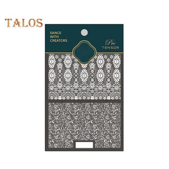 

Наклейка для ногтей самоклеящаяся DIY сильная липкость красивая голографическая цветочная кружевная наклейка для ногтей принадлежности для маникюрного салона белый