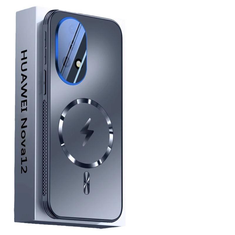 Huawei Nova 13/Nova 13 Pro Magnetic Phone Case with Full Lens Coverage, Heat Dissipation, and Airbag Anti-Drop Protection.