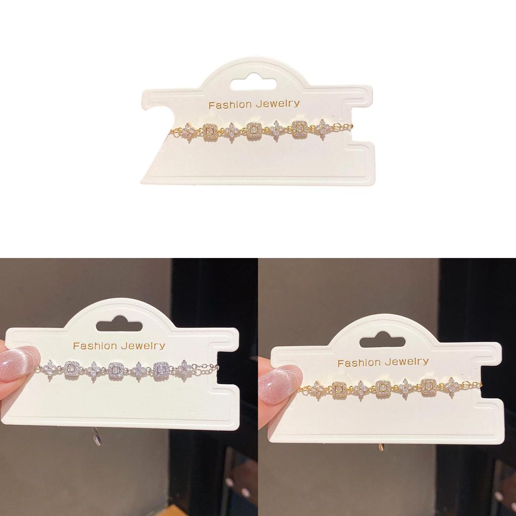 Floral Jewelry Bracelet With Gold Plating For Women Gift Occasion